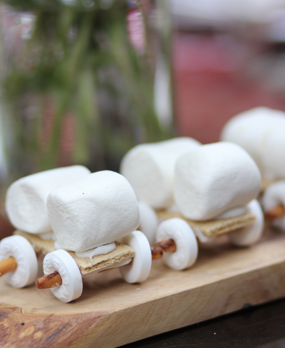 Easy Edible Covered Wagons (Gluten Free Option)